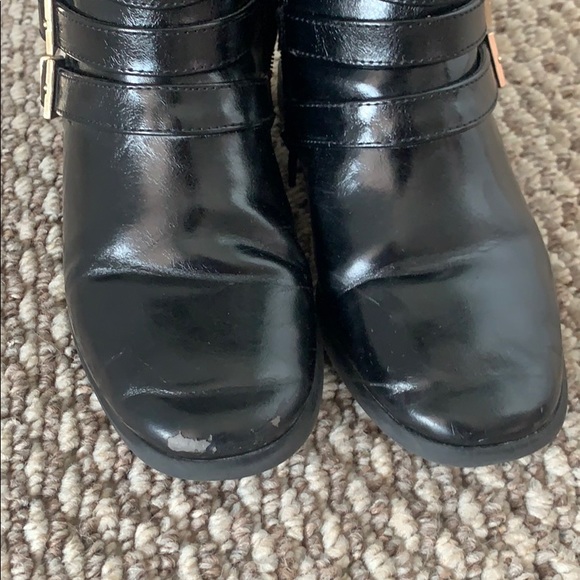 Zara kids black buckle ankle booties 30 / 12.5 - Picture 3 of 8